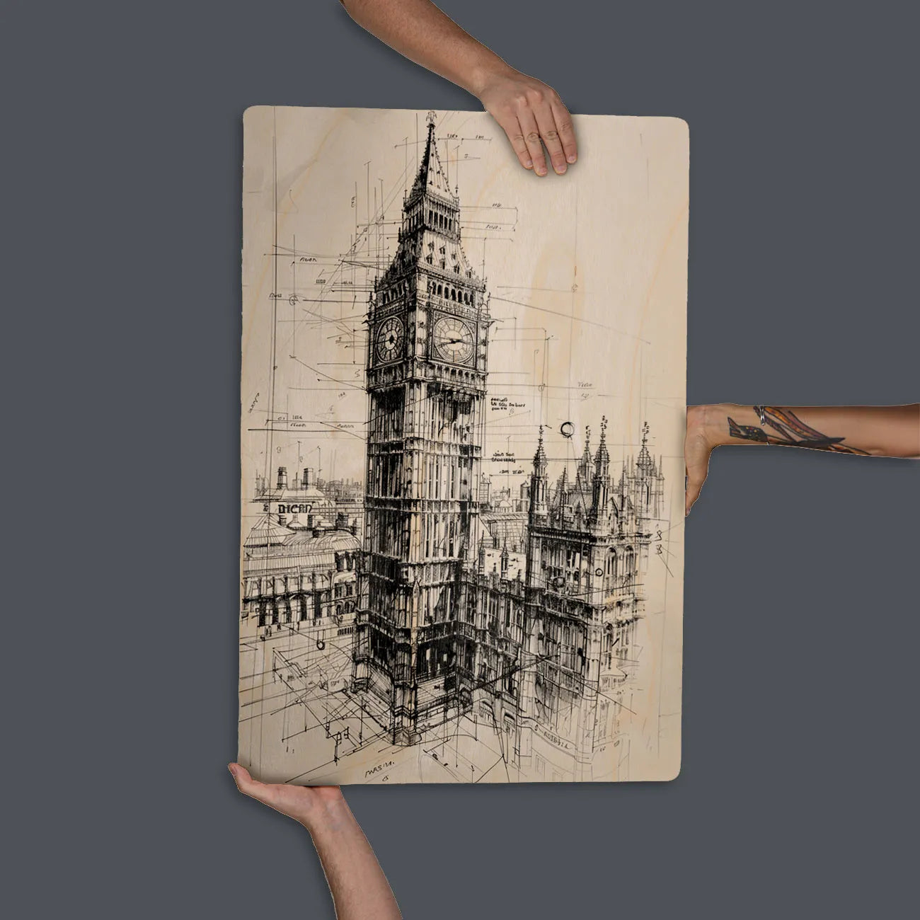 Quadro Decorativo -  Big Ben