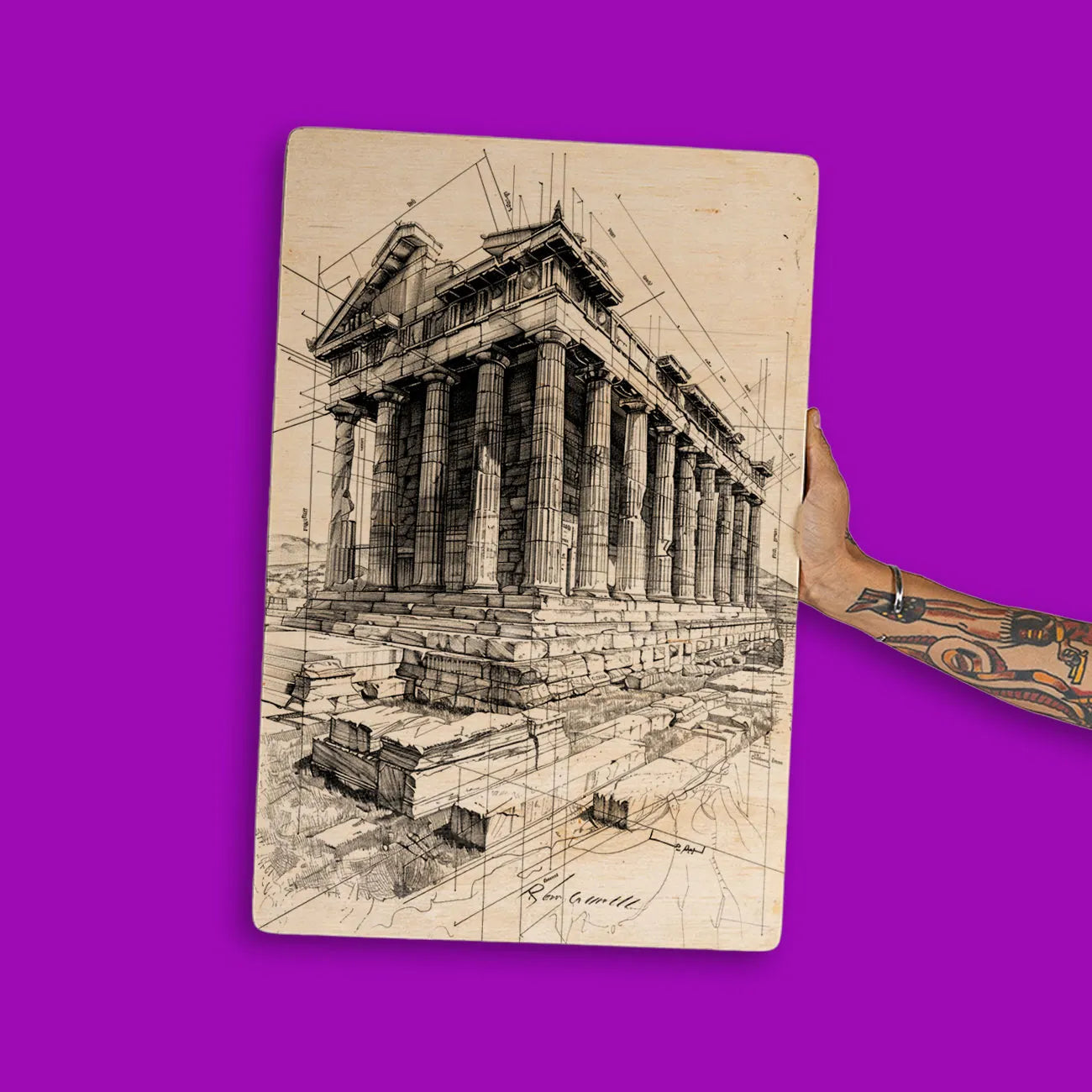 Quadro Decorativo -  Temple Of Artemis