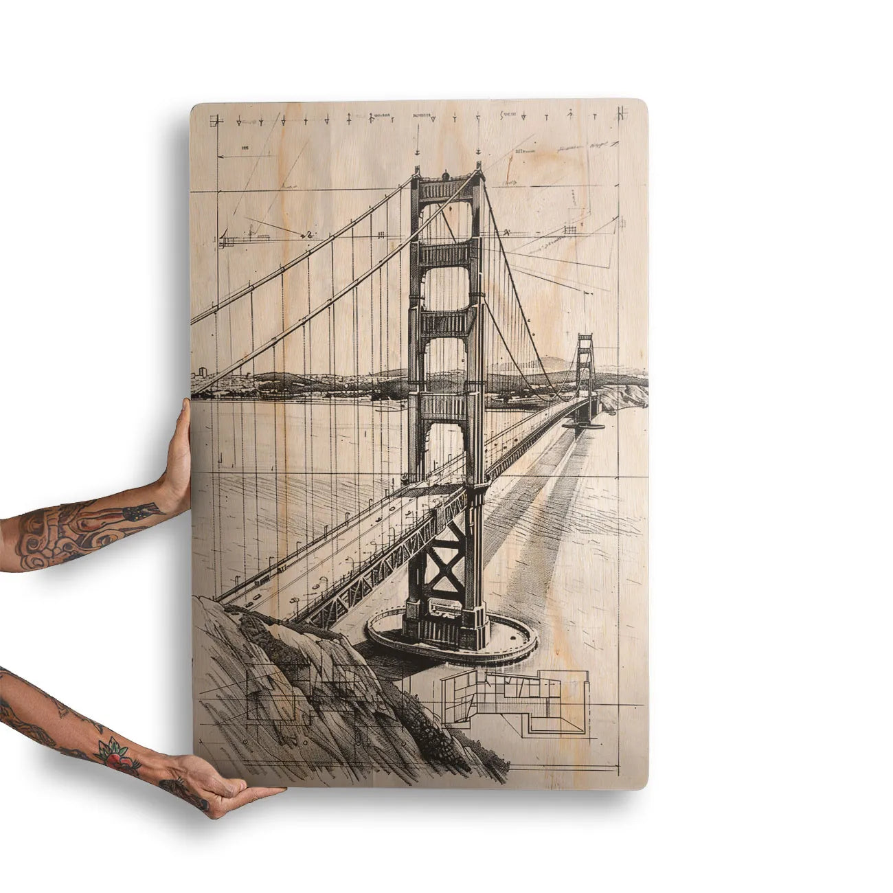 Quadro Decorativo -  Golden Gate