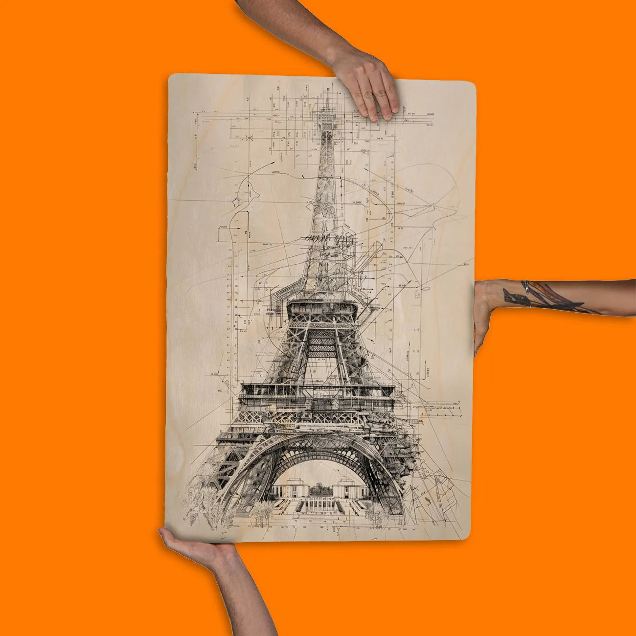 Quadro Decorativo -  Torre Eiffel