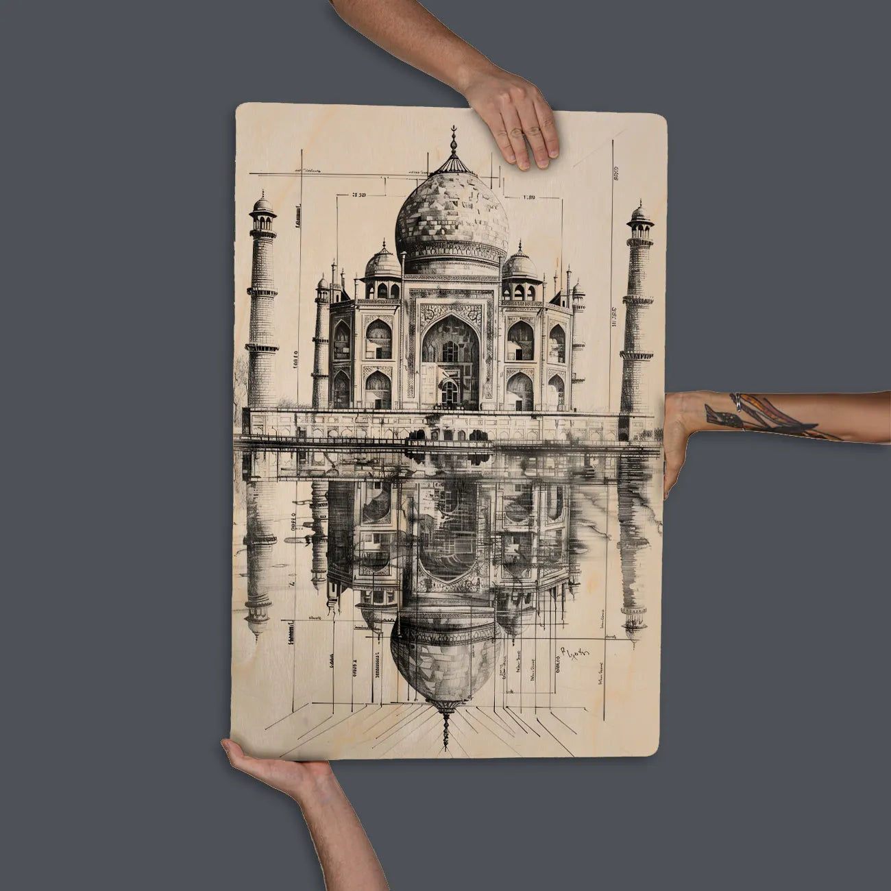 Quadro Decorativo -  Taj Mahal