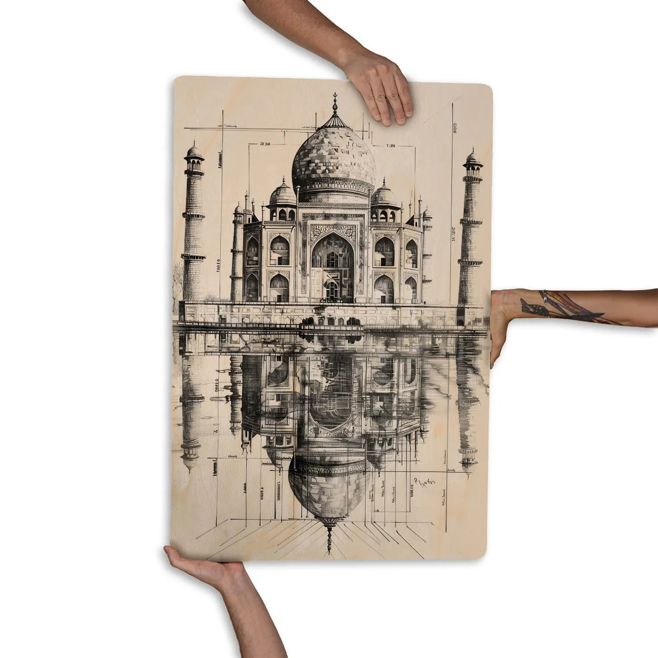 Quadro Decorativo -  Taj Mahal