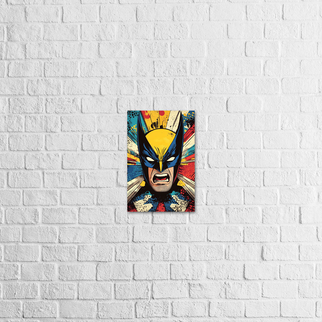 Placa Decorativa Wolverine