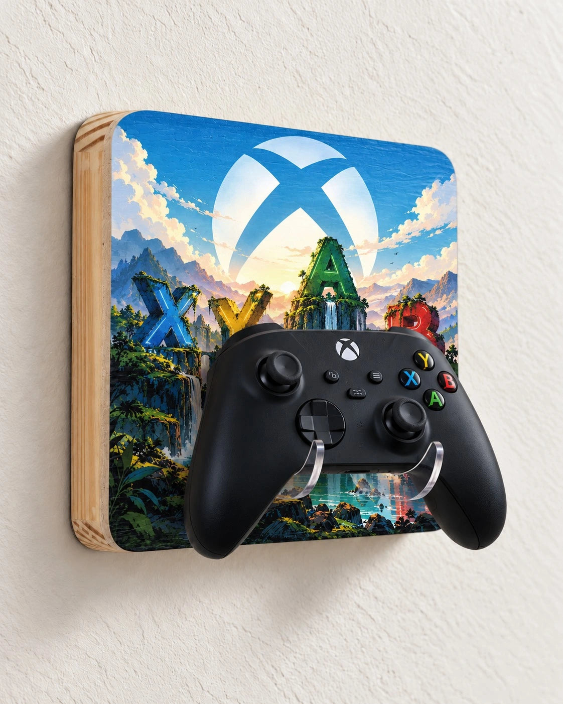 Quadro Porta Controle de Video Game - 20x20cm
